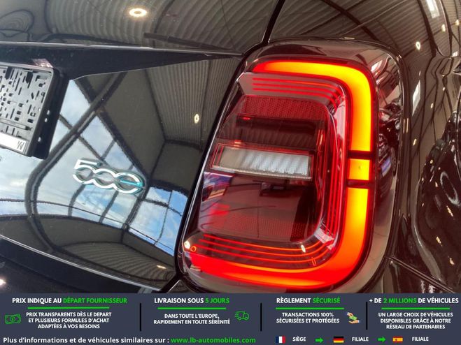 Fiat 500 e 118 ch Noir de 2022