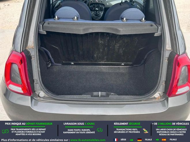 Fiat 500 1.0 70 ch Hybride BSG Gris M�tallique de 2022