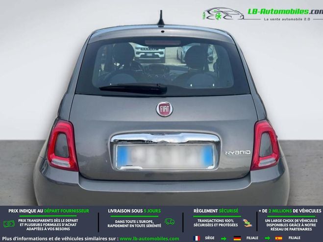 Fiat 500 1.0 70 ch Hybride BSG Gris M�tallique de 2022