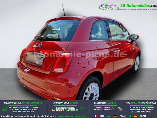Fiat 500 1.2 69 ch BVA Rouge de 2020
