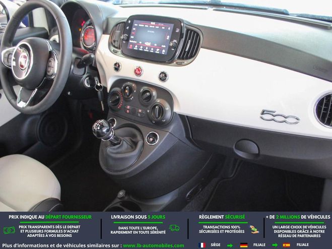 Fiat 500 1.0 70 ch Hybride BSG Blanc de 2022