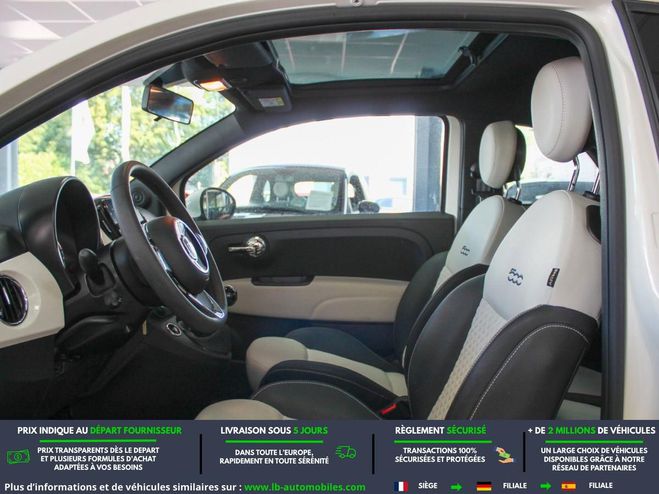 Fiat 500 1.0 70 ch Hybride BSG Blanc de 2022