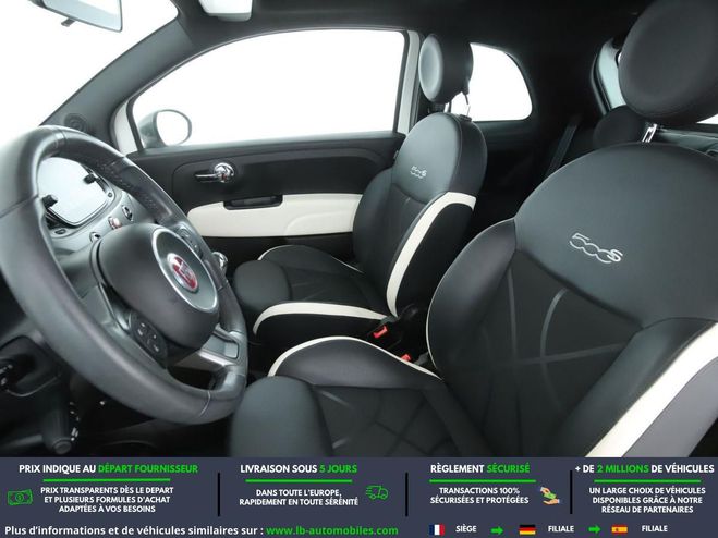 Fiat 500 1.2 69 ch BVA Blanc de 2018