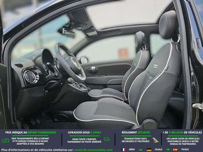 Fiat 500 0.9 85 ch TwinAir BVM Noir M�tallique de 2019