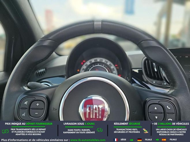 Fiat 500 0.9 85 ch TwinAir BVM Noir M�tallique de 2019