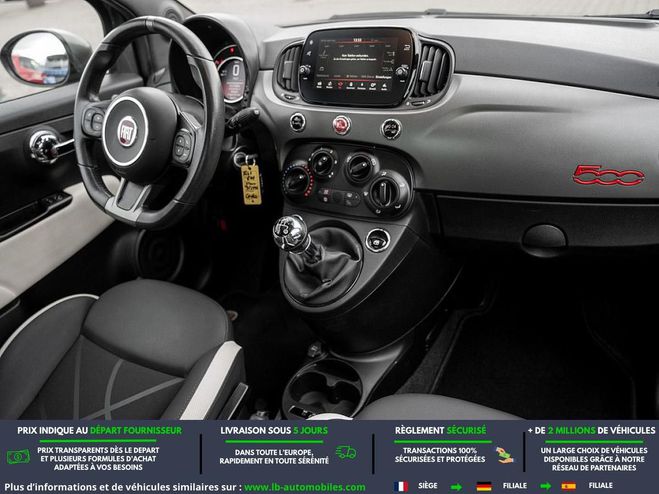 Fiat 500 0.9 85 ch TwinAir BVM Gris M�tallique de 2018