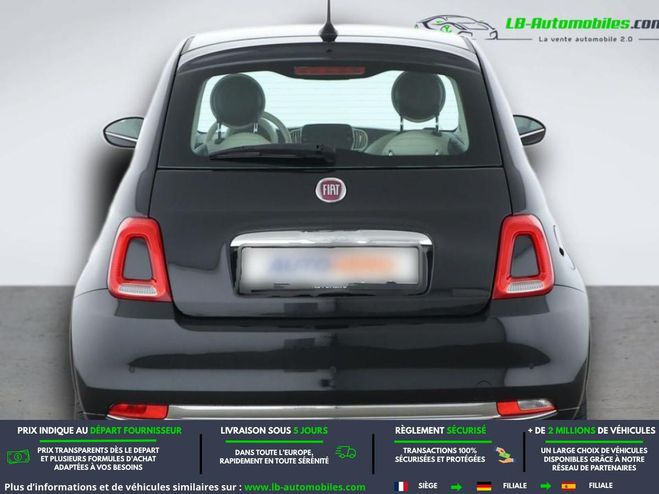 Fiat 500 0.9 85 ch TwinAir BVA Noir M�tallique de 2018