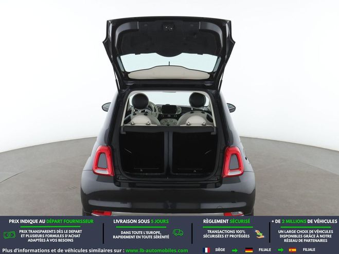Fiat 500 0.9 85 ch TwinAir BVA Noir M�tallique de 2018