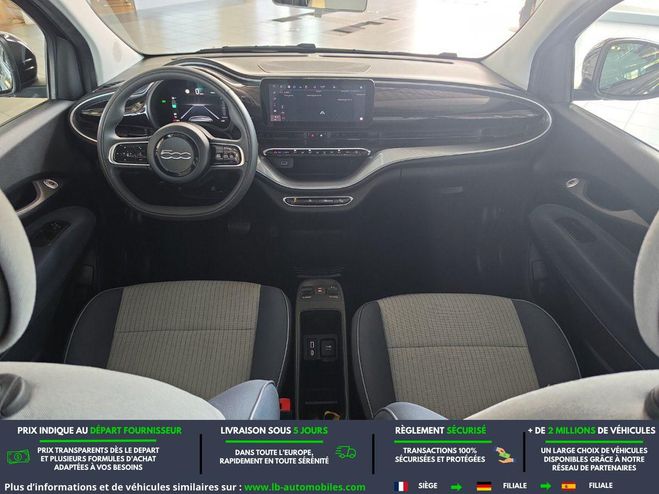 Fiat 500 3+1 e 118 ch Noir de 2022