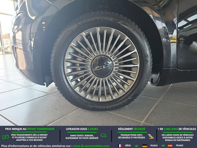 Fiat 500 3+1 e 118 ch Noir de 2022