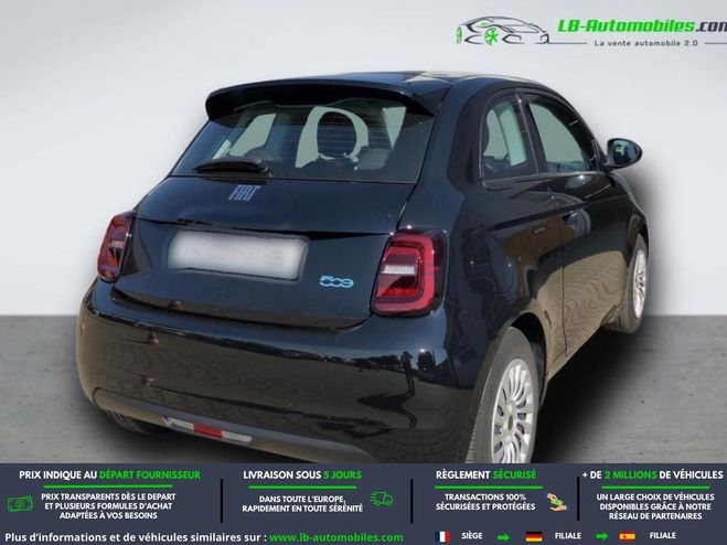 Fiat 500 3+1 e 118 ch Noir de 2023