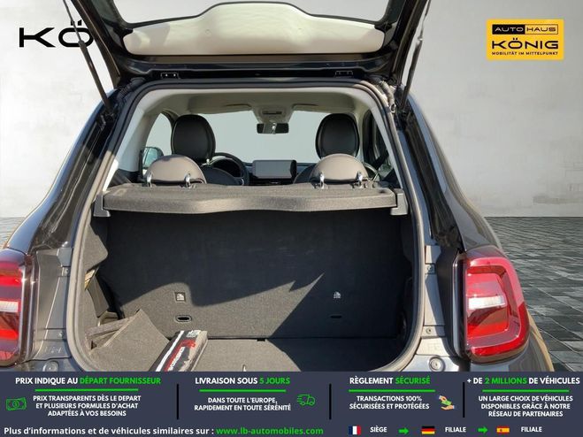Fiat 500 3+1 e 118 ch Noir de 2023
