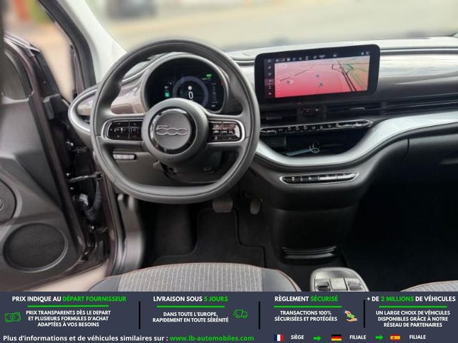 Fiat 500 3+1 e 118 ch Gris M�tallique de 2021
