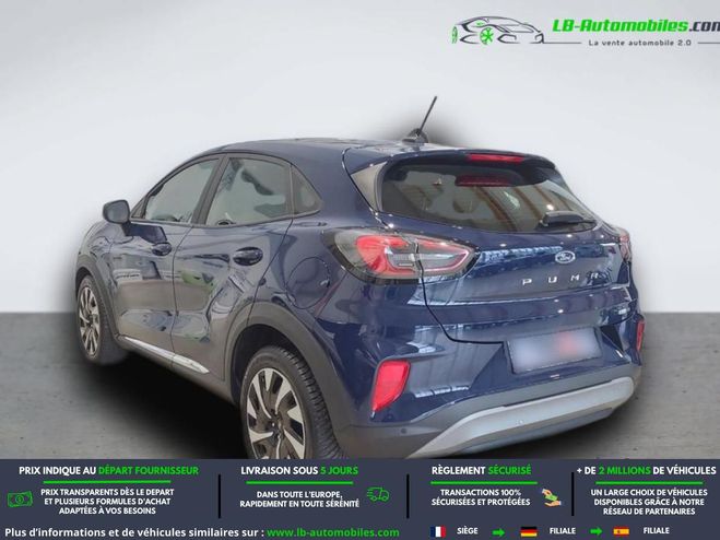 Ford Puma 1.0 EcoBoost 125 ch BVM Bleu de 2022