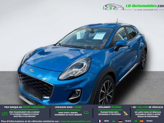 Ford Puma 1.0 EcoBoost 125 ch BVM Bleu M�tallique de 2020