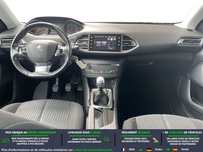 Peugeot 308 1.6 BlueHDi 120ch  BVM Gris de 2017
