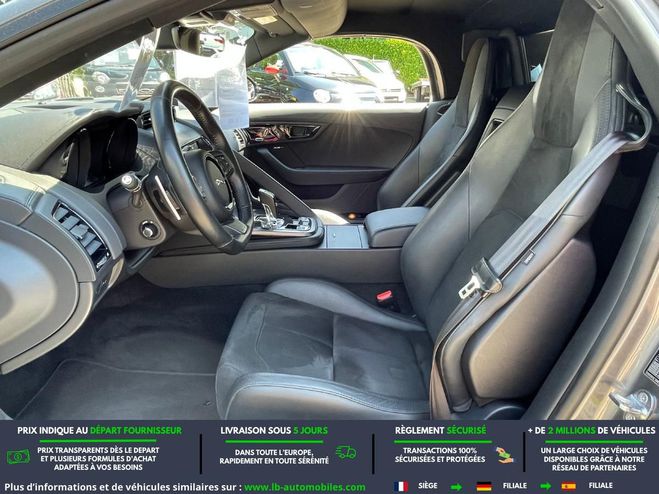 Jaguar F-Type Cabriolet 2L 300 ch BVA Gris M�tallique de 2018