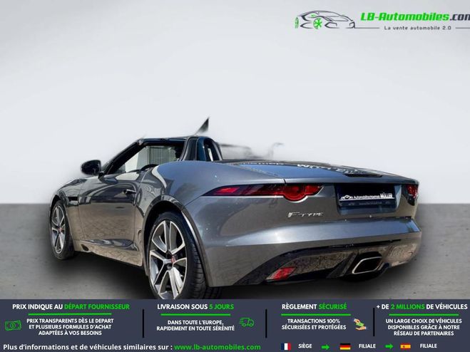 Jaguar F-Type Cabriolet 2L 300 ch BVA Gris M�tallique de 2018