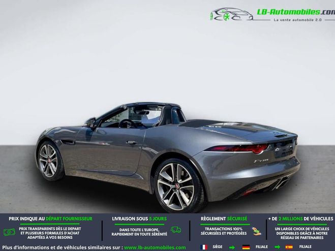 Jaguar F-Type Cabriolet 2L 300 ch BVA Gris M�tallique de 2018