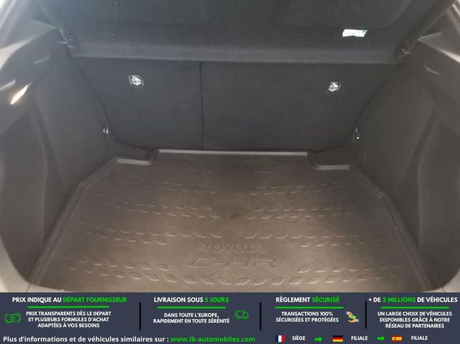 Toyota C HR Hybride 122 ch BVA Gris M�tallique de 2019
