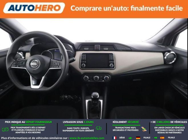 Nissan Micra IG-T 100 BVM Argent� M�tallique de 2020