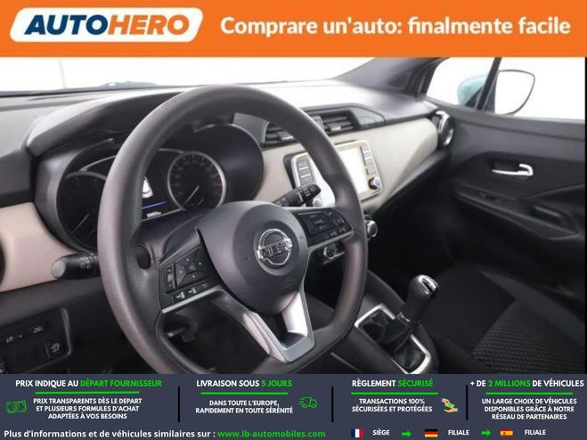 Nissan Micra IG-T 100 BVM Argent� M�tallique de 2020