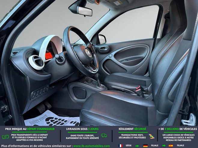 Smart Forfour 1.0 71 ch  BVA Noir M�tallique de 2017