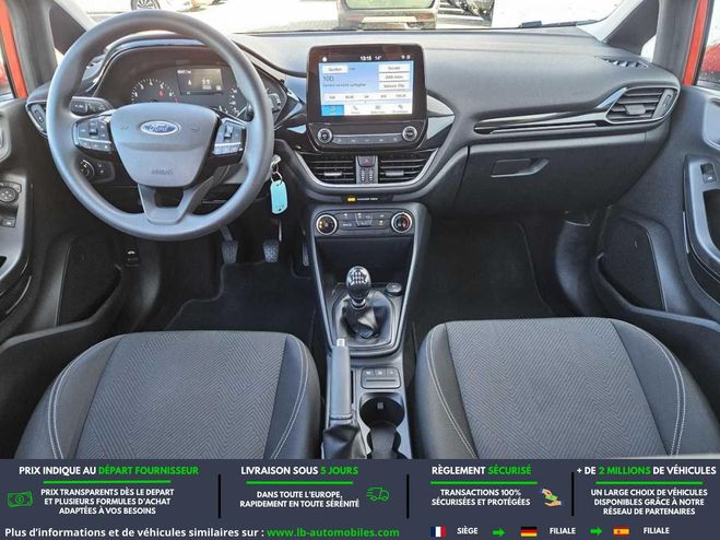Ford Fiesta 1.0 EcoBoost 125 ch mHEV BVM Rouge de 2022