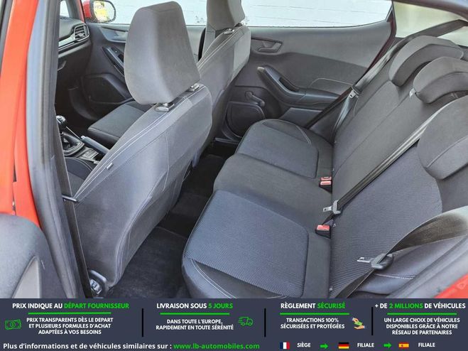 Ford Fiesta 1.0 EcoBoost 125 ch mHEV BVM Rouge de 2022