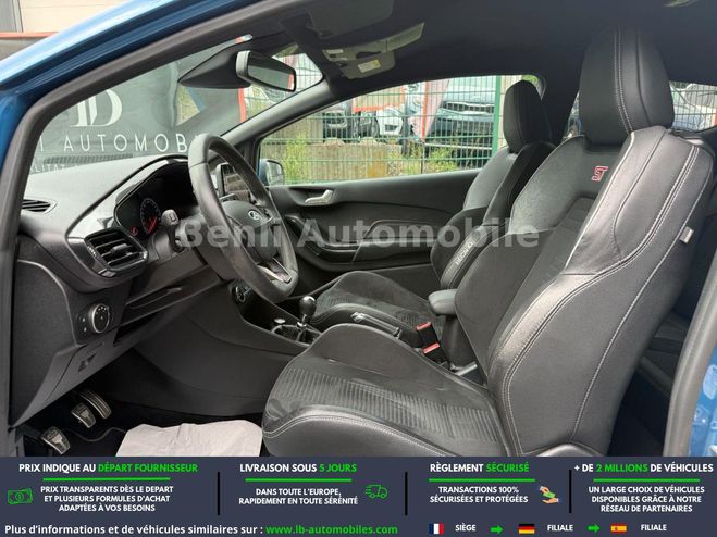 Ford Fiesta ST 1.5 EcoBoost 200 Bleu M�tallique de 2019