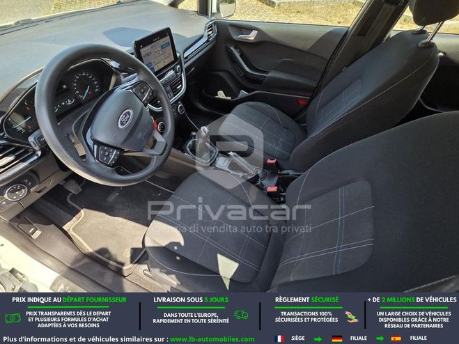 Ford Fiesta 1.1 85 ch BVM Blanc de 2019