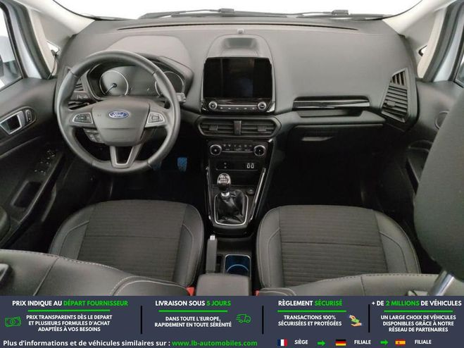Ford Ecosport 1.0 EcoBoost 125ch BVM Blanc de 2021