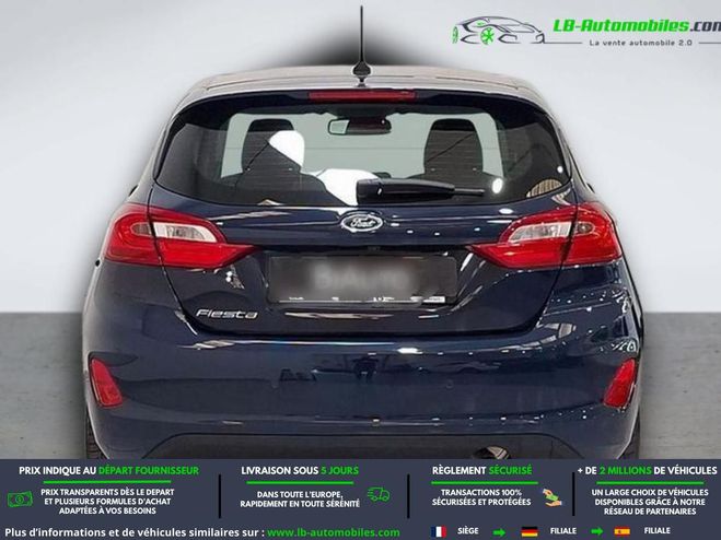 Ford Fiesta 1.0 EcoBoost 100 ch BVA Bleu M�tallique de 2017