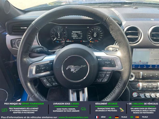 Ford Mustang 5.0 450ch BVM Bleu M�tallique de 2022
