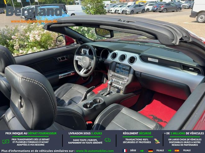 Ford Mustang 5.0 421 BVA Rouge M�tallique de 2017