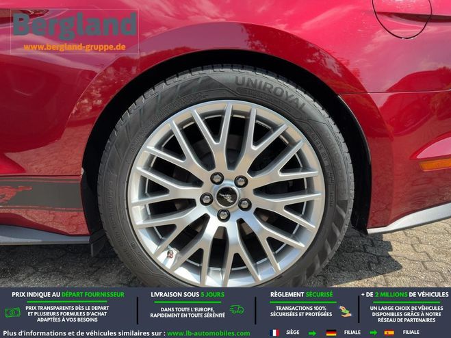 Ford Mustang 5.0 421 BVA Rouge M�tallique de 2017