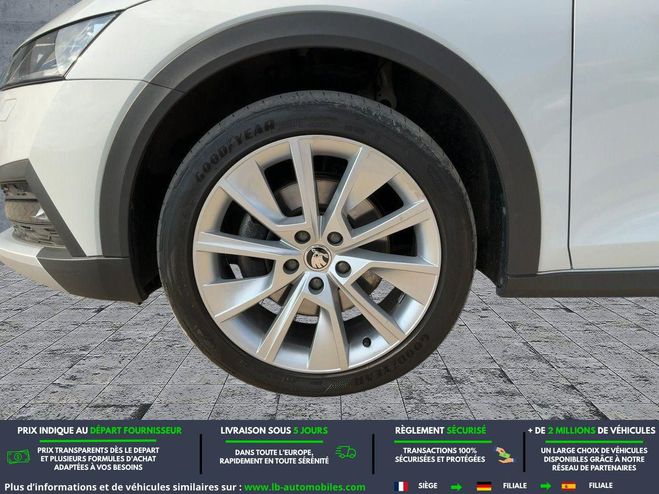 Skoda Octavia 2.0 TDI 200 ch BVA Blanc M�tallique de 2022
