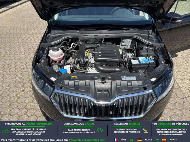 Skoda Fabia 1.0 TSI 110 ch BVA Noir M�tallique de 2019
