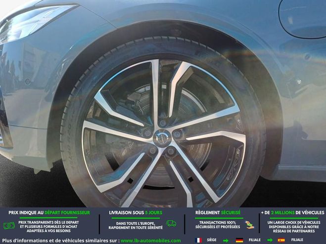 Volvo V90 T8 AWD 310 + 145 ch BVA Gris M�tallique de 2023
