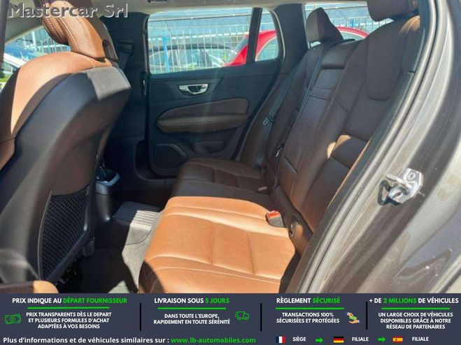 Volvo V60 T8 Engine 303 ch + 87 ch BVA Noir de 2019
