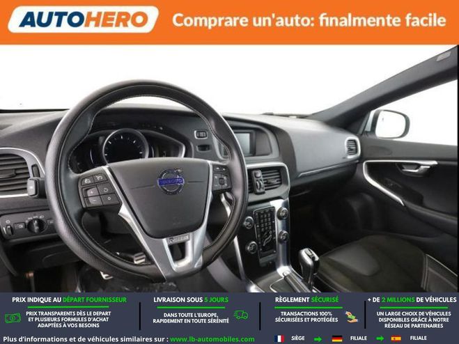 Volvo V40 D2 120 BVA Blanc M�tallique de 2015