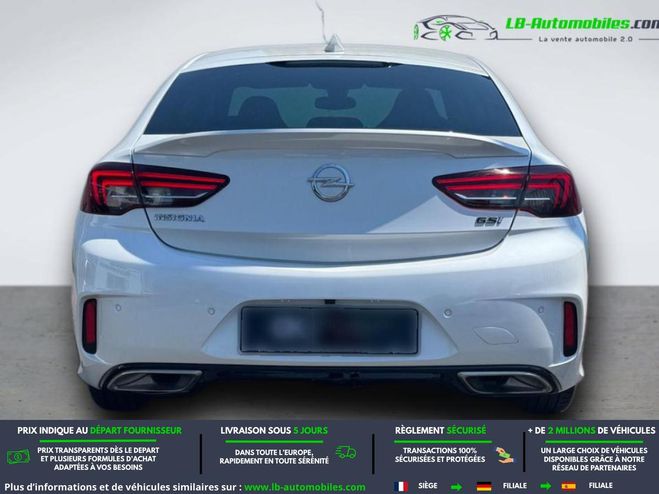 Opel Insignia 2.0 D BiTurbo 210 ch BVA AWD Blanc M�tallique de 2017