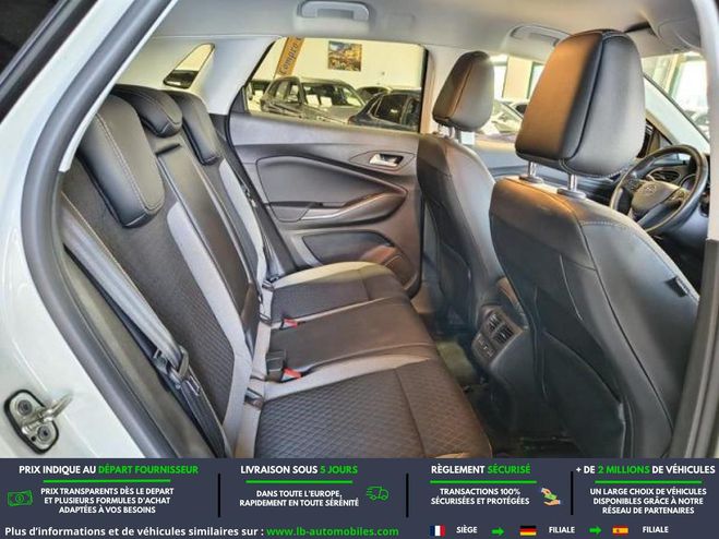 Opel Grandland X 1.5 D 130 ch BVA Blanc de 2019