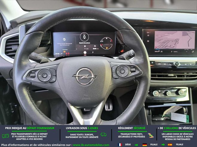 Opel Grandland 1.2 Turbo 130 ch BVA Noir M�tallique de 2024