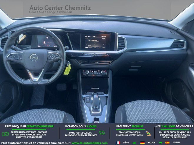 Opel Grandland 1.2 Turbo 130 ch BVA Gris M�tallique de 2022