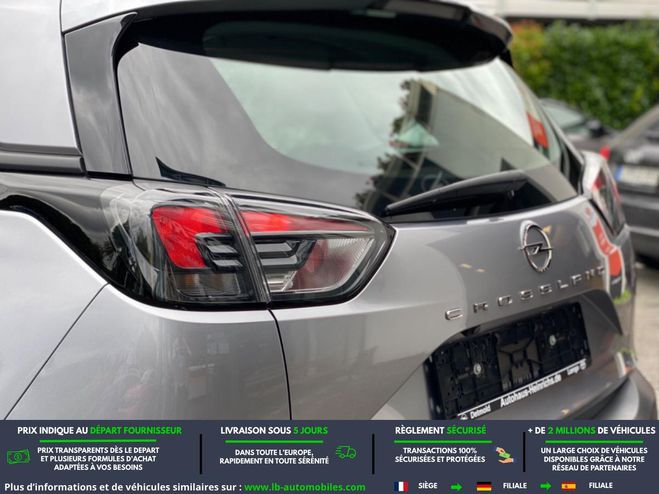 Opel Crossland 1.2 83 ch Gris M�tallique de 2022