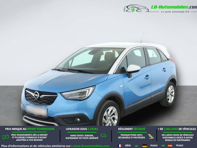 Opel Crossland X 1.2 Turbo 110 ch BVM Bleu de 2020