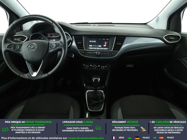 Opel Crossland X 1.2 Turbo 110 ch BVM Bleu de 2020