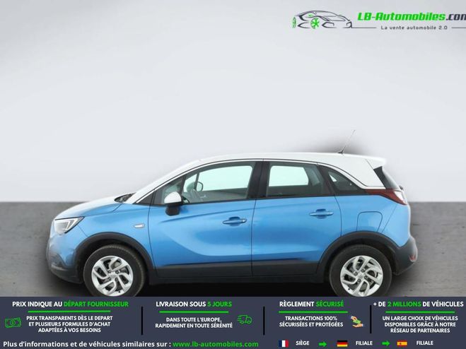 Opel Crossland X 1.2 Turbo 110 ch BVM Bleu de 2020
