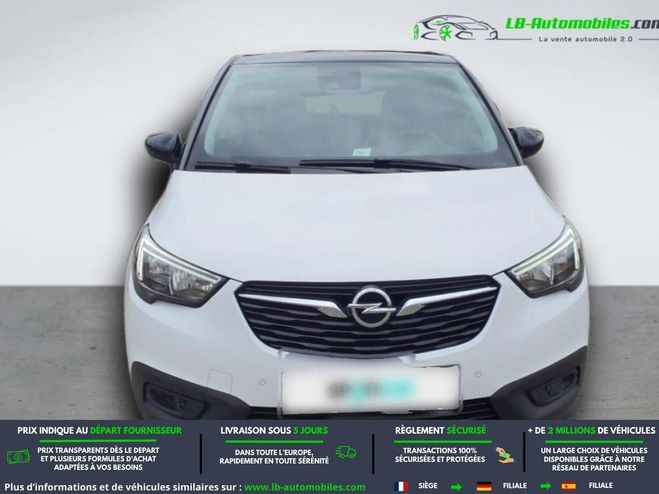 Opel Crossland X 1.2 Turbo 110 ch BVM Blanc de 2019